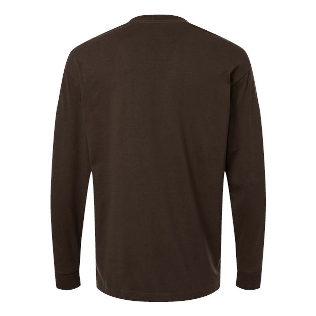 Unisex Super Heavyweight Long Sleeve Pocket Tee - Thumbnail Image