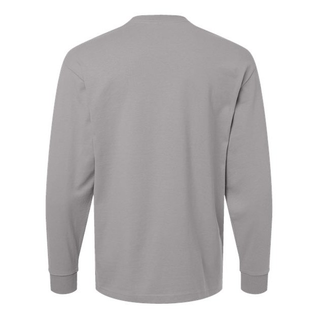 Unisex Super Heavyweight Long Sleeve Pocket Tee - Thumbnail Image