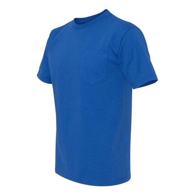 Unisex Union-Made Pocket T-Shirt - Thumbnail Image