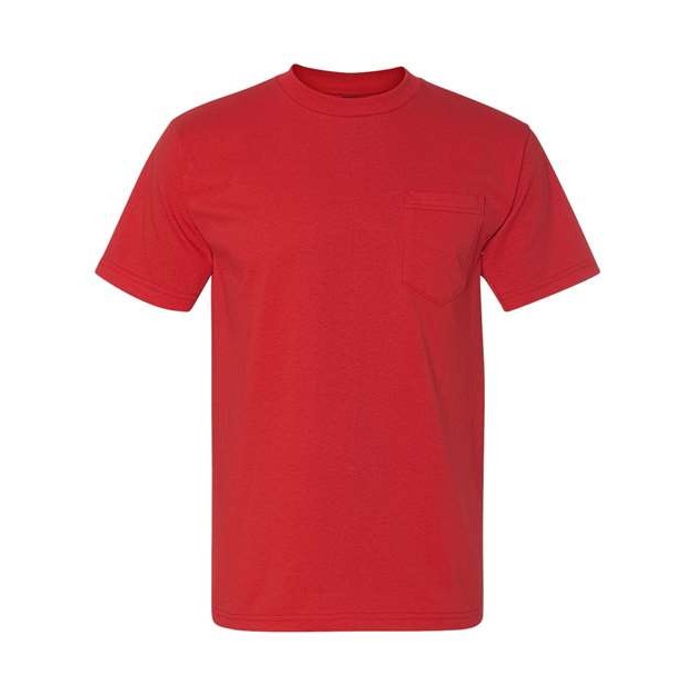 Unisex Union-Made Pocket T-Shirt - Thumbnail Image