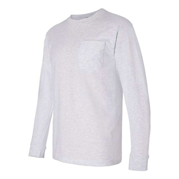 Unisex USA-Made Long Sleeve Pocket T-Shirt - Thumbnail Image