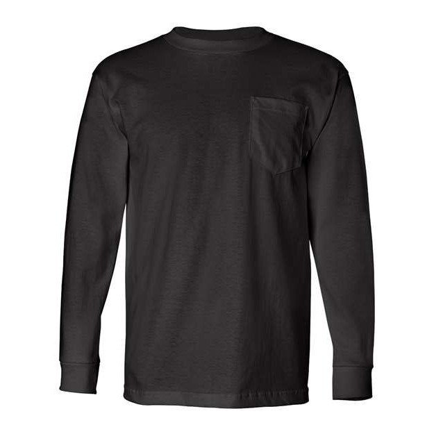 Unisex USA-Made Long Sleeve Pocket T-Shirt - Thumbnail Image