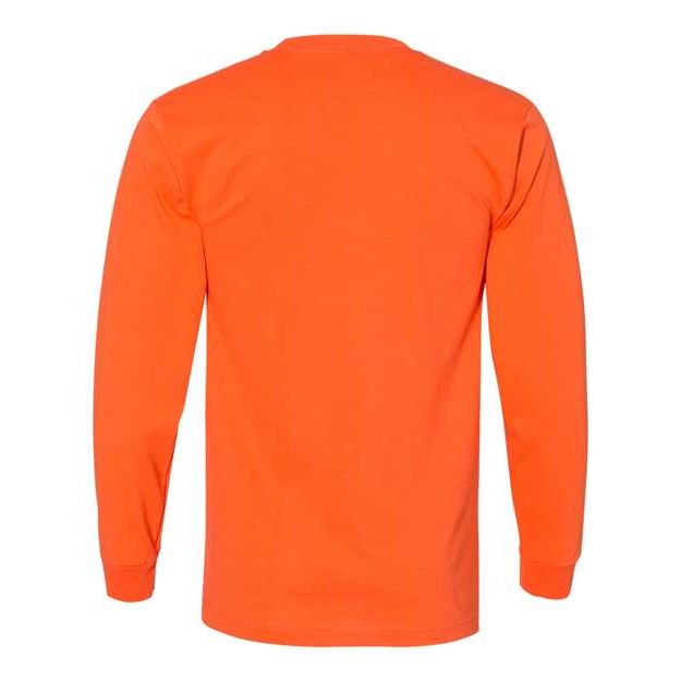 Unisex USA-Made Long Sleeve Pocket T-Shirt - Thumbnail Image