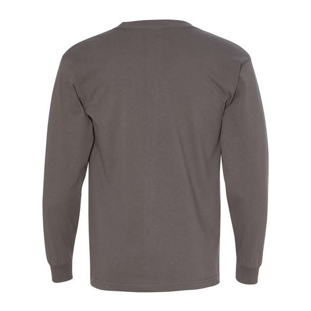 Unisex USA-Made Long Sleeve Pocket T-Shirt - Thumbnail Image
