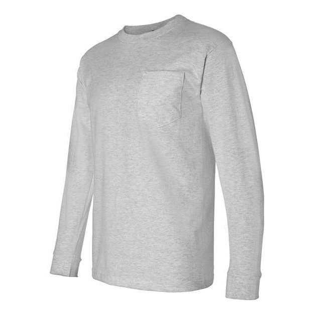 Unisex USA-Made Long Sleeve Pocket T-Shirt - Thumbnail Image