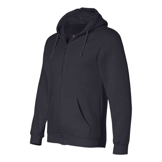 Unisex USA-Made Full-Zip Hooded Sweatshirt - Thumbnail Image