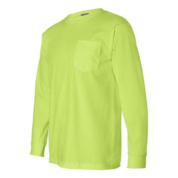 Unisex USA-Made Long Sleeve Pocket T-Shirt - Thumbnail Image