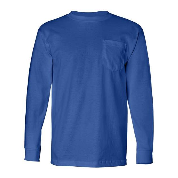 Unisex USA-Made Long Sleeve Pocket T-Shirt - Thumbnail Image
