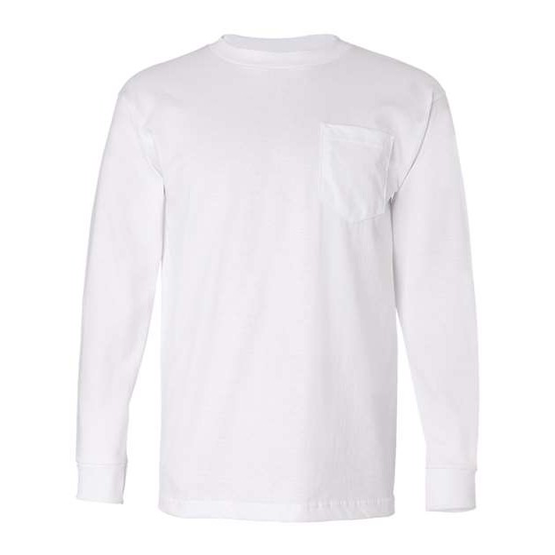 Unisex USA-Made Long Sleeve Pocket T-Shirt - Thumbnail Image