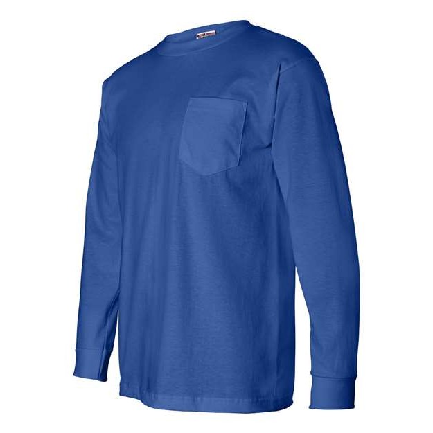 Unisex USA-Made Long Sleeve Pocket T-Shirt - Thumbnail Image