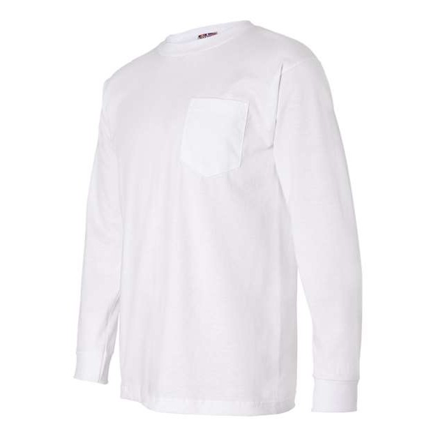 Unisex USA-Made Long Sleeve Pocket T-Shirt - Thumbnail Image