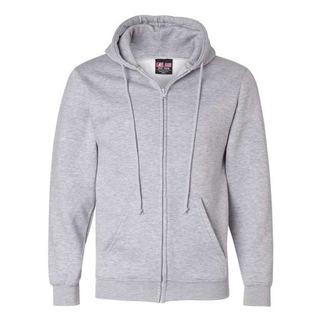 Unisex USA-Made Full-Zip Hooded Sweatshirt - Thumbnail Image