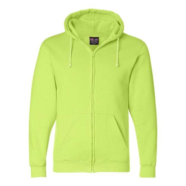 Unisex USA-Made Full-Zip Hooded Sweatshirt - Thumbnail Image