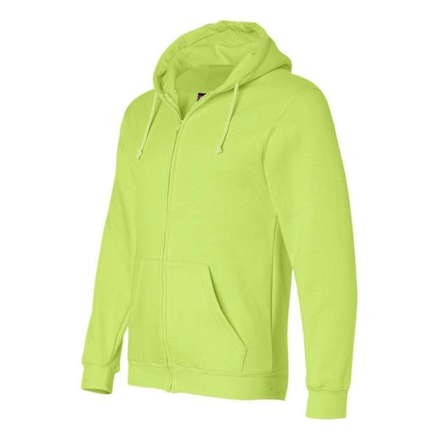Unisex USA-Made Full-Zip Hooded Sweatshirt - Thumbnail Image