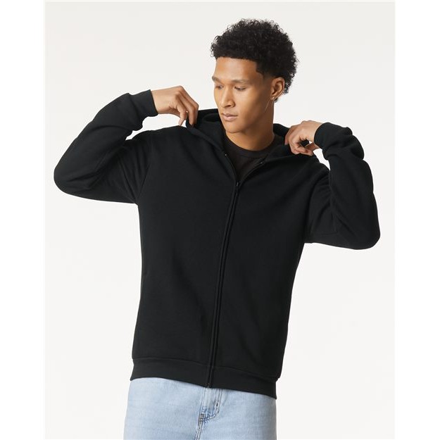 Unisex ReFlex Fleece Full-Zip Hoodie Sweatshirt - Thumbnail Image
