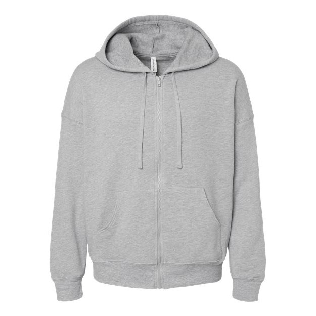 Unisex Sponge Fleece DTM Full-Zip Hoodie Sweatshirt - Main Image
