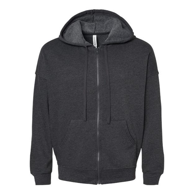 Unisex Sponge Fleece DTM Full-Zip Hoodie Sweatshirt - Thumbnail Image
