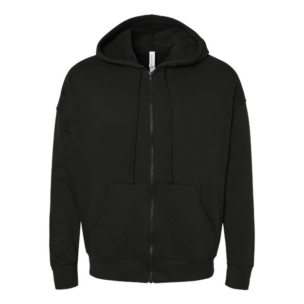 Unisex Sponge Fleece DTM Full-Zip Hoodie Sweatshirt - Thumbnail Image
