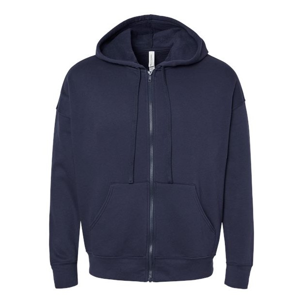 Unisex Sponge Fleece DTM Full-Zip Hoodie Sweatshirt - Thumbnail Image