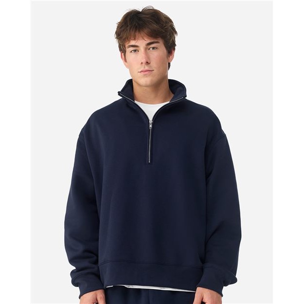 Unisex 10 oz Quarter-Zip Pullover Sweatshirt - Thumbnail Image