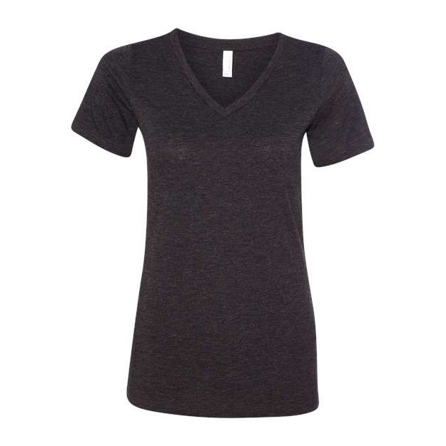 Women's Relaxed Triblend V-Neck Tee - Main Image