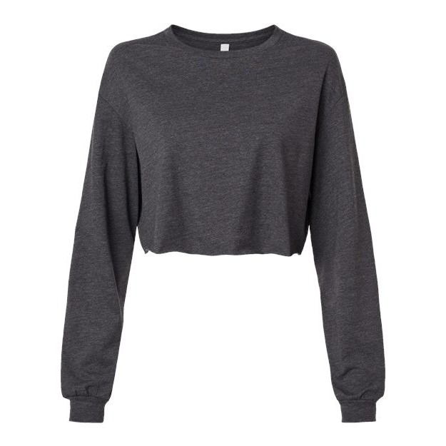Women's FWD Fashion Crop Long Sleeve Tee - Thumbnail Image