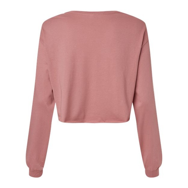 Women's FWD Fashion Crop Long Sleeve Tee - Thumbnail Image