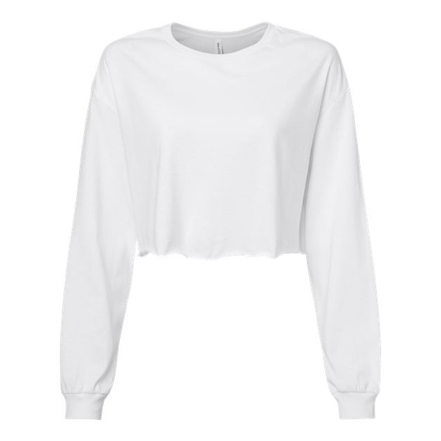 Women's FWD Fashion Crop Long Sleeve Tee - Thumbnail Image