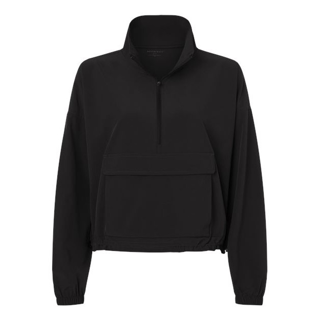 Women's Stretch Woven Quarter-Zip Pullover - Main Image