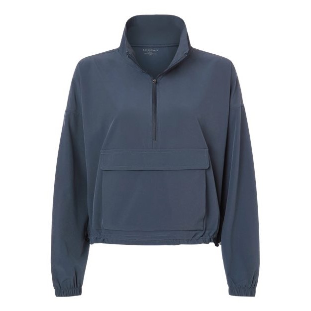 Women's Stretch Woven Quarter-Zip Pullover - Thumbnail Image