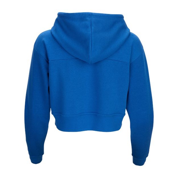 Women's Cropped Fleece Hooded Sweatshirt - Thumbnail Image