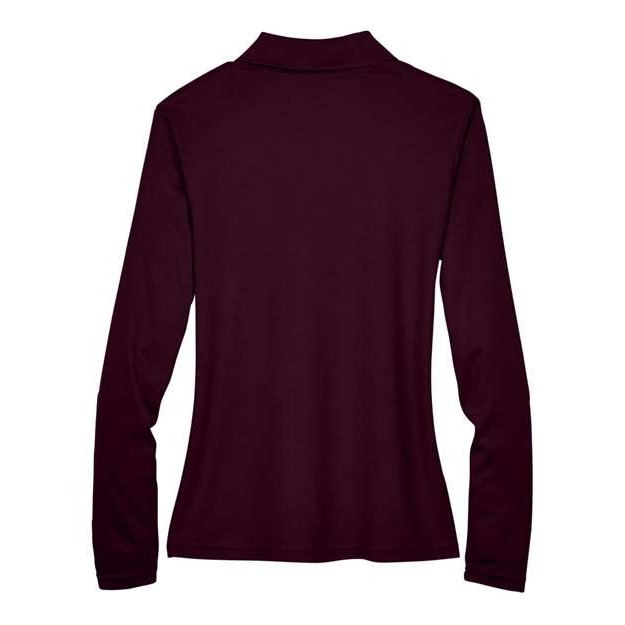 Women's Long Sleeve Piqué Polo - Thumbnail Image