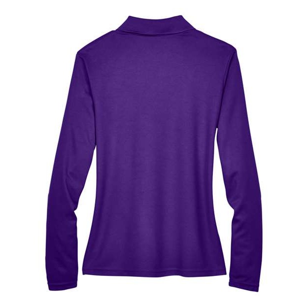 Women's Long Sleeve Piqué Polo - Thumbnail Image