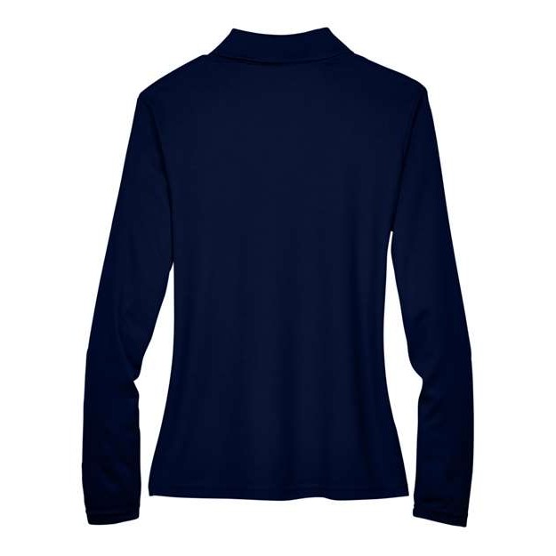 Women's Long Sleeve Piqué Polo - Thumbnail Image