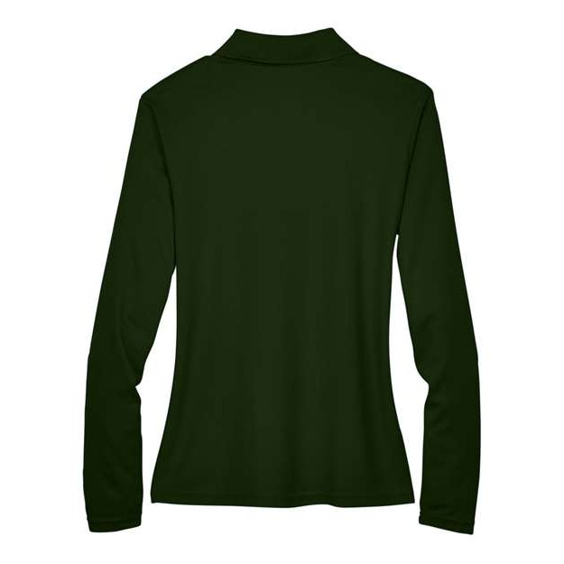 Women's Long Sleeve Piqué Polo - Thumbnail Image