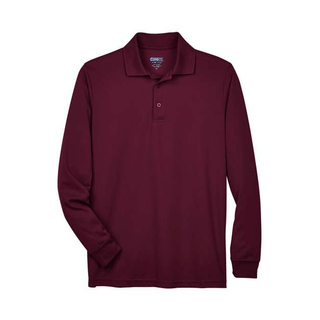 Men's Pinnacle Performance Long Sleeve Piqué Polo