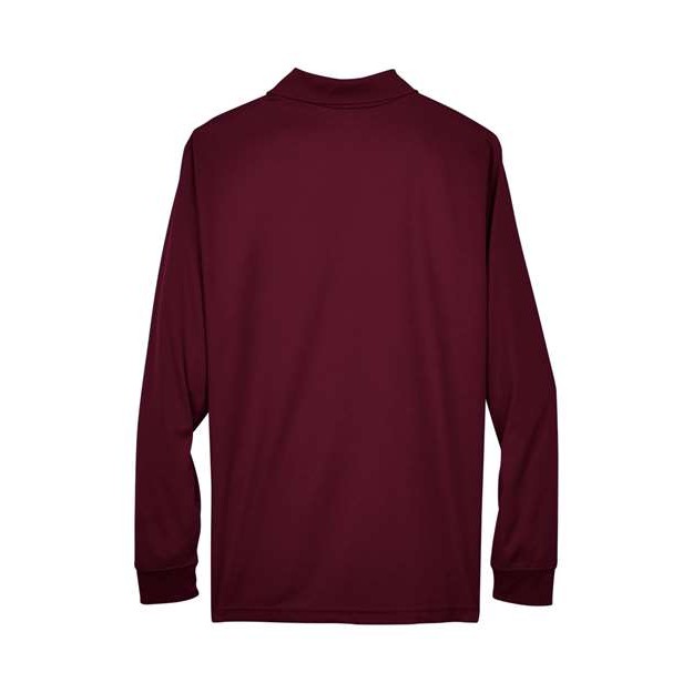 Men's Pinnacle Performance Long Sleeve Piqué Polo - Thumbnail Image