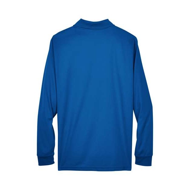 Men's Pinnacle Performance Long Sleeve Piqué Polo - Thumbnail Image