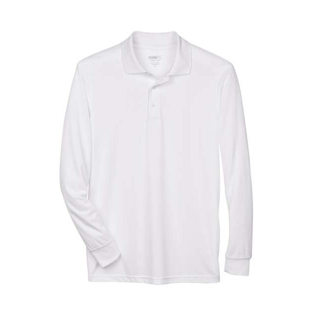 Men's Pinnacle Performance Long Sleeve Piqué Polo - Thumbnail Image