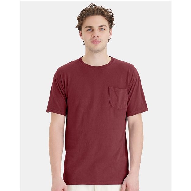 Unisex Garment-Dyed Pocket T-Shirt - Thumbnail Image