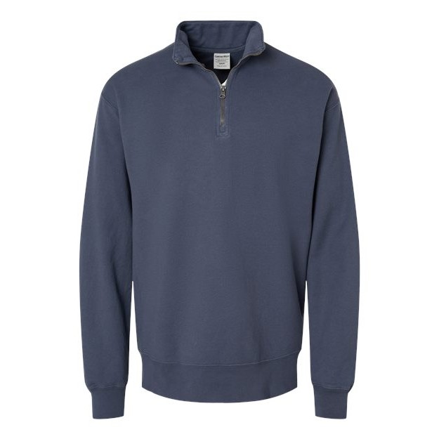 Unisex Garment-Dyed Quarter-Zip Sweatshirt - Main Image