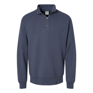 Unisex Garment-Dyed Quarter-Zip Sweatshirt