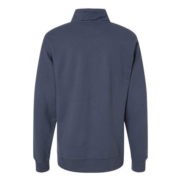 Unisex Garment-Dyed Quarter-Zip Sweatshirt - Thumbnail Image