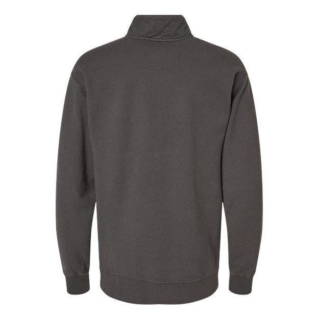 Unisex Garment-Dyed Quarter-Zip Sweatshirt - Thumbnail Image