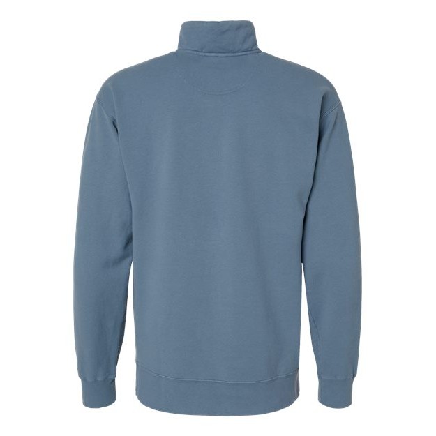 Unisex Garment-Dyed Quarter-Zip Sweatshirt - Thumbnail Image