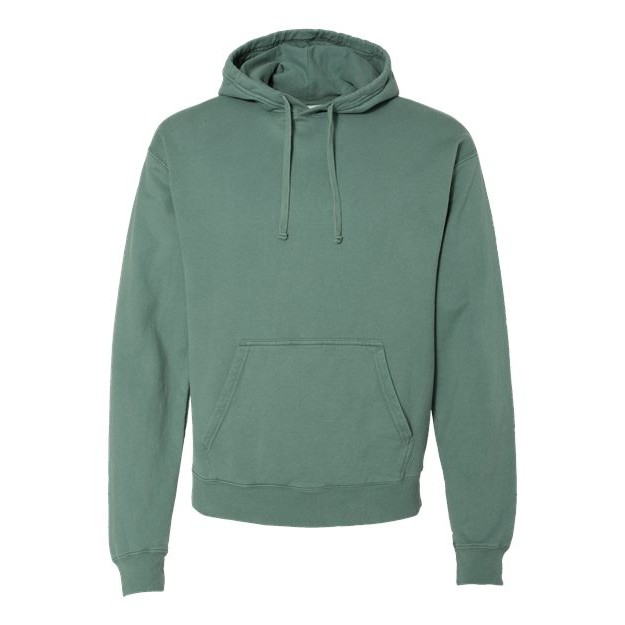 Unisex Garment-Dyed Hooded Sweatshirt - Thumbnail Image