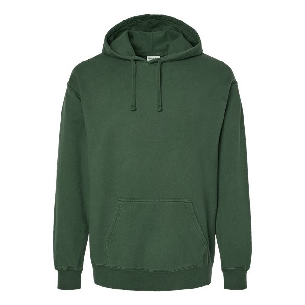 Unisex Garment-Dyed Hooded Sweatshirt - Thumbnail Image