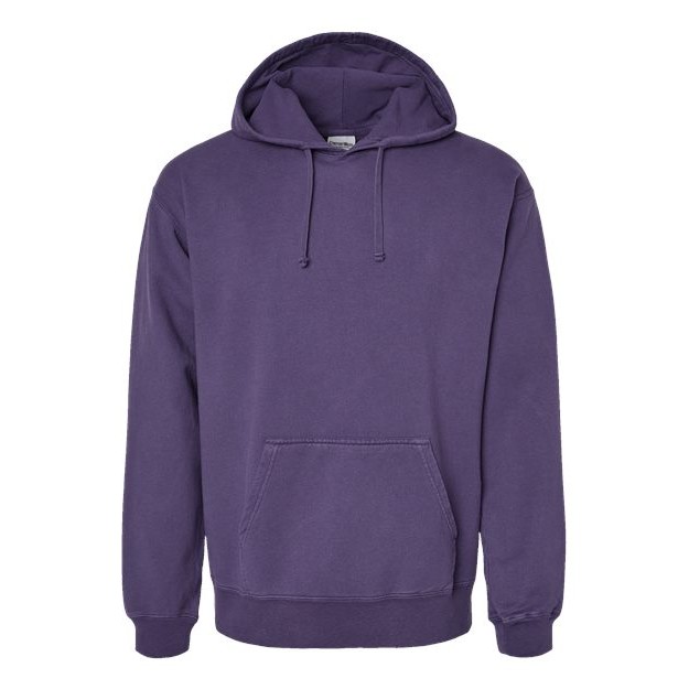 Unisex Garment-Dyed Hooded Sweatshirt - Thumbnail Image