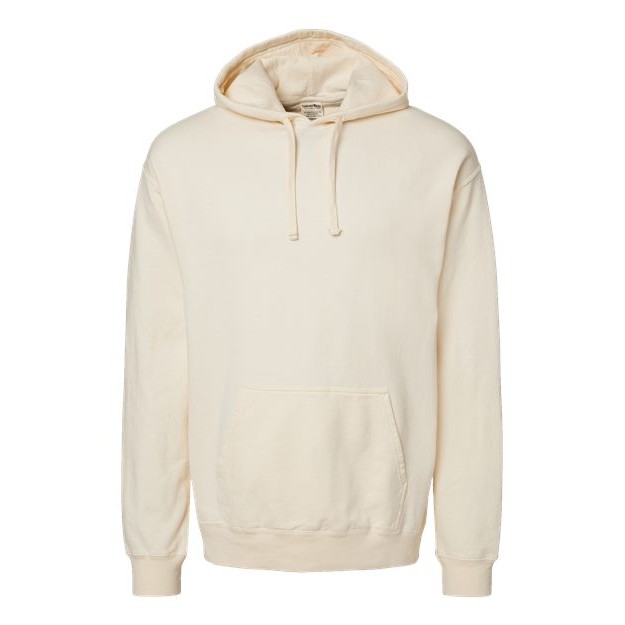 Unisex Garment-Dyed Hooded Sweatshirt - Thumbnail Image