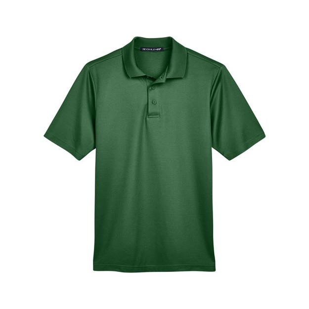 Men's Plaited Polo - Thumbnail Image